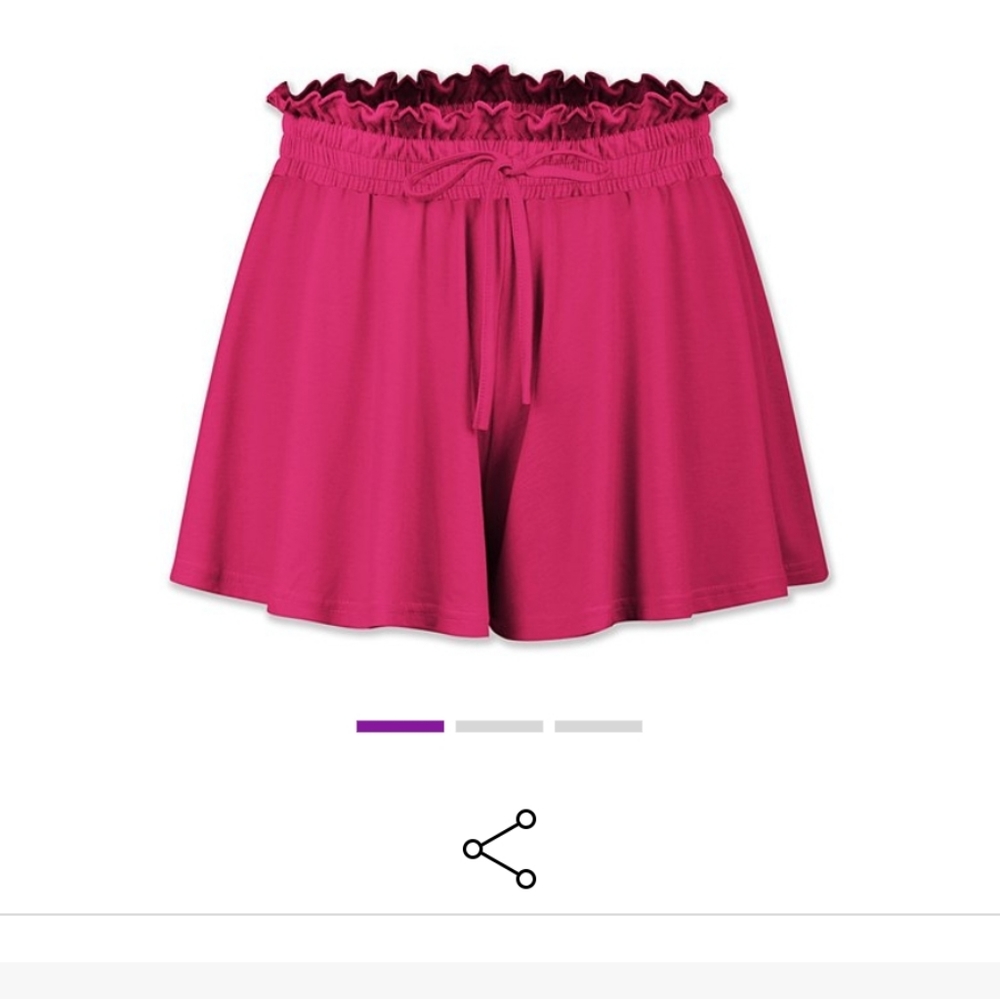 Pink Paper Bag Short Small, NEVER WORN